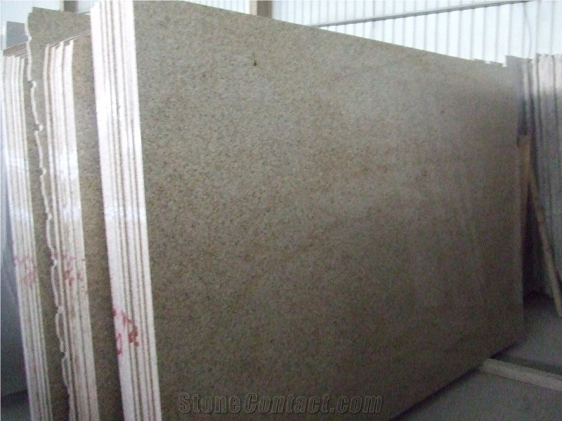 G682 China Yellow Rustic Desert Gold Golden Sand Padang Giallo Golden Garnet Sunset Gold Granite Polished Slab & Tile