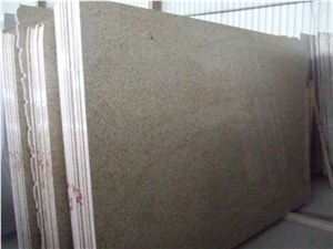 G682 China Yellow Rustic Desert Gold Golden Sand Padang Giallo Golden Garnet Sunset Gold Granite Polished Slab & Tile