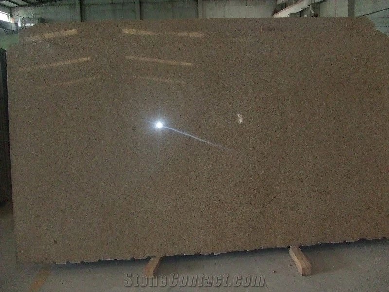 G682 China Yellow Rustic Desert Gold Golden Sand Padang Giallo Golden Garnet Sunset Gold Granite Polished Slab & Tile
