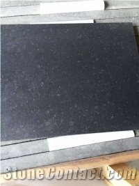 G684 China Black Galaxy Pearl Basalt Fuding Black Basalt Honed Tile & Slab
