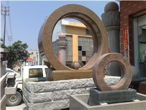 Granite & Marble Sculptured Fountain /Exterior Stone