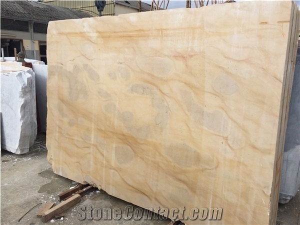 Tunisian Yellow Beige Cream Samarcanda Limestone Tile & Slab