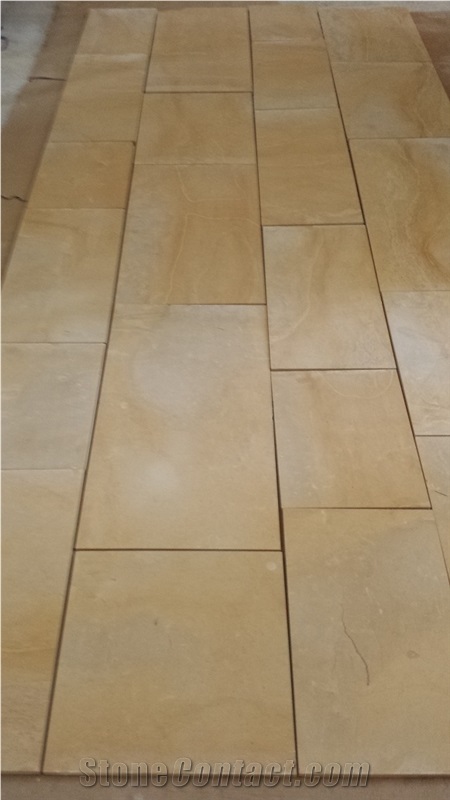 Tunisian Yellow Beige Cream Samarcanda Limestone Tile & Slab