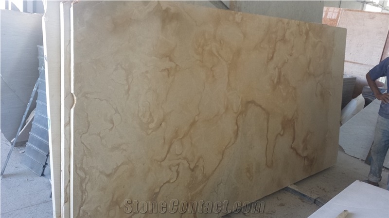 Tunisian Yellow Beige Cream Samarcanda Limestone Tile & Slab