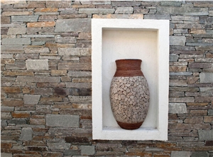Amfipolis Stone Stenari Sandstone Walling