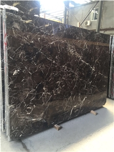 Dark Emperador Marble Slabs & Tiles, Turkey Brown Marble