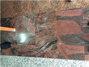 Multicolor Red Granite Tile & Slab, India Red Granite