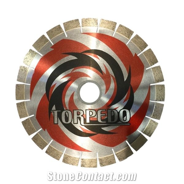 Diatop 14" Torpedo Granite Bridge Saw Blade