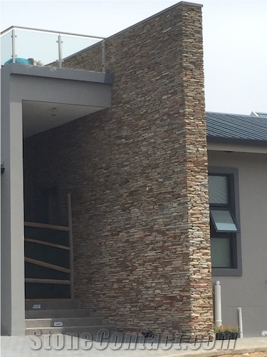 Bokkraal Brown Slate Wall Cladding