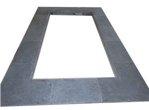 Vietnam Blue Stone Terrace Tiles and Pool Borders, Viet Nam Blue Stone