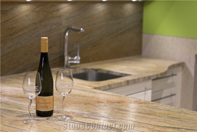 Granite Kitchen Countertop in a Private Home