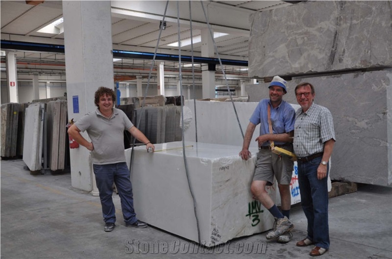 Pure White Marble Church Altar Project