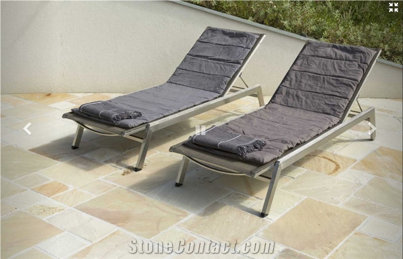 Sandstone Pool Terrace Pavement