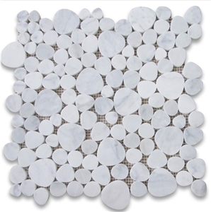 China White Marble Mosaic Tile for Wall Decoration