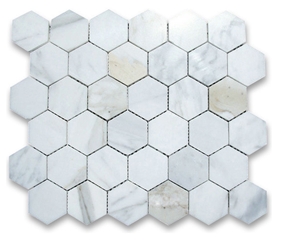 China White Marble Mosaic Tile for Wall Decoration