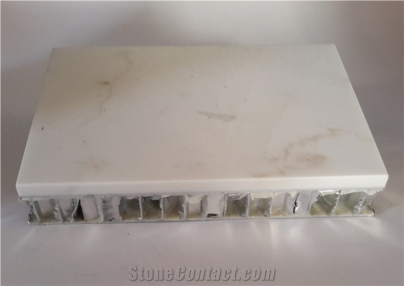 Honeycomb Backed Panel, Marble Composite Slab