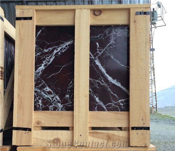 Rosso Levanto Marble Slab