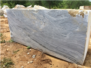 Grigio Monet Marble Blocks, Grey Marble Blocks