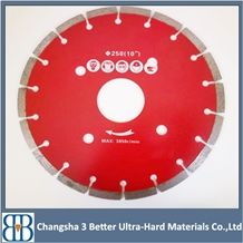 Laser Welding Segment Diamond Saw Blade for Cutting Natural Stones