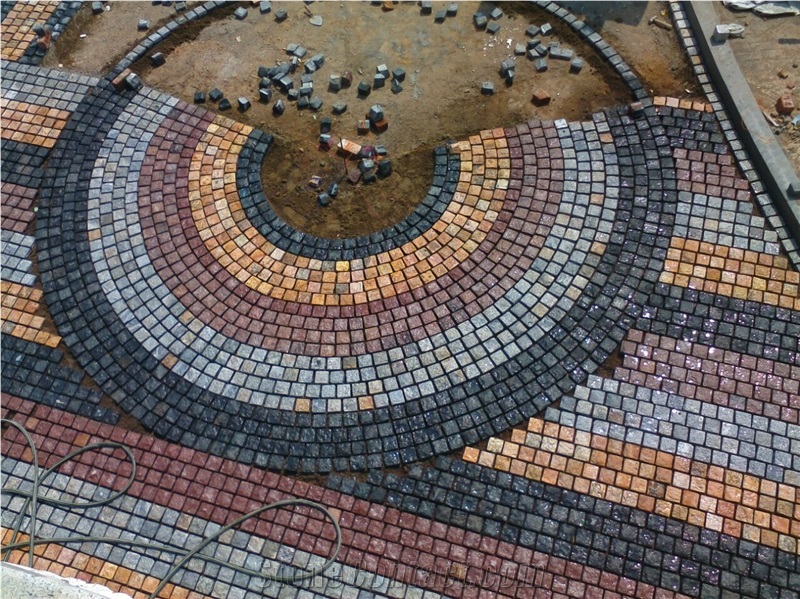 Cobble Stone, Granite Cube Stone