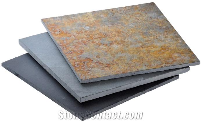 Piedra Laja Oxidada Slate Tiles