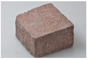 Rojo Porfido Cooble Stone Pavements