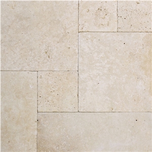 Classic Light Travertine French Pattern