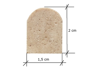 Classic Light Travertine Pencil Linear 1010