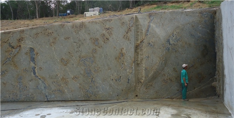 Bloco Granito Lapidus Gold Blocks, Yellow Granite Blocks