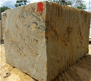 Bloco Granito Lapidus Gold Blocks, Yellow Granite Blocks