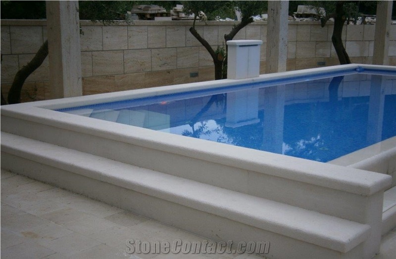 Avorio Unito Swimming Pool Pavers, Pool Deck Coping