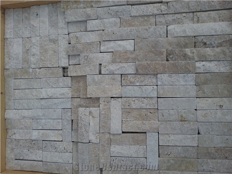 Classic Travertine Tiles, Versailles Pattern