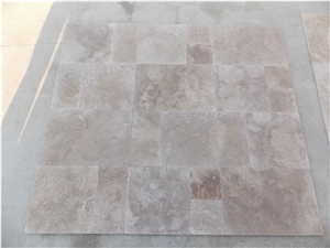 Classic Travertine Tiles, Versailles Pattern