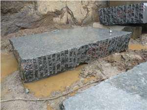 Blue Volga, Labradorite, Volga Blue Granite Block