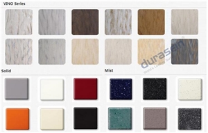 Lg Hi-Macs Samsung Staron Corian 100% Pure Acrylic Solid Surface