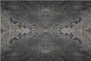 Picasso Grey Marble Bookmatched Slabs