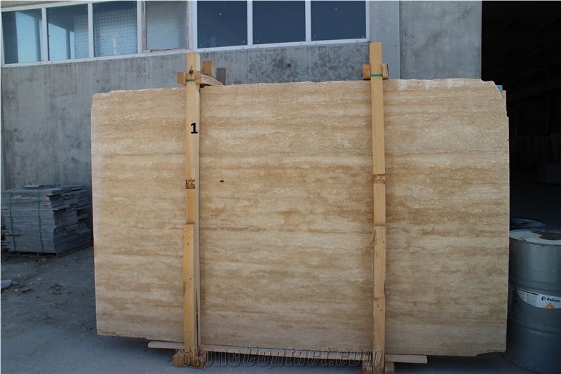 Veincut Travertine Slabs & Tiles, Beige Polished Travertine Flooring Tiles, Walling Tiles