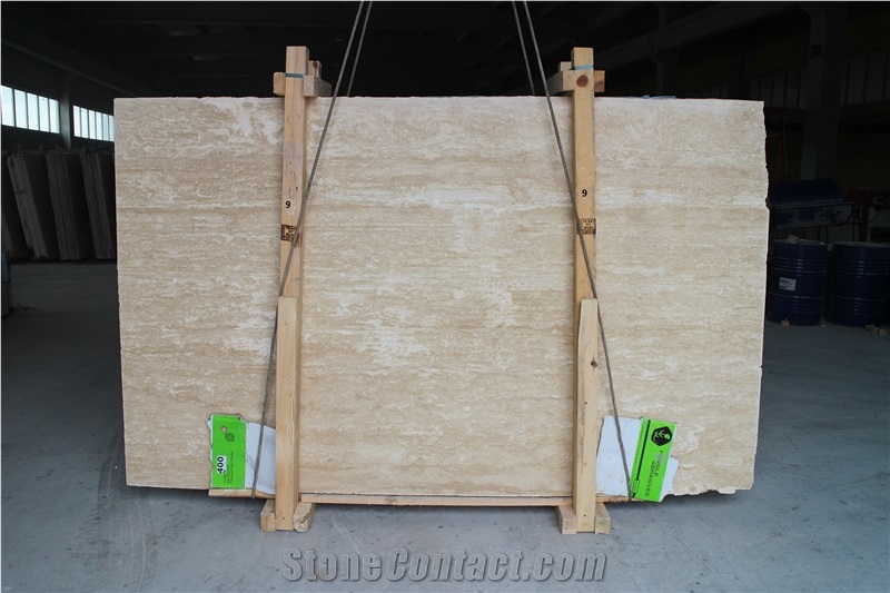 Veincut Travertine Slabs & Tiles, Beige Polished Travertine Flooring Tiles, Walling Tiles