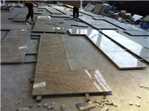 Giallo Ornamental Countertops,Giallo Ornamental Kitchen Countertops,Gold Ganite Countertops,Granite Countertops,Kitchen Countertops