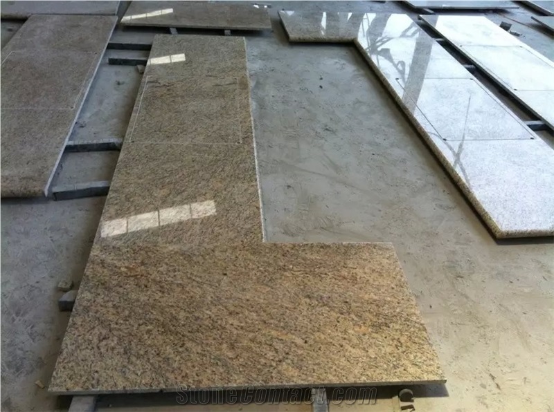 Giallo Ornamental Countertops,Giallo Ornamental Kitchen Countertops,Gold Ganite Countertops,Granite Countertops,Kitchen Countertops