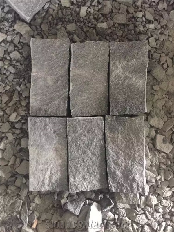 G654 Granite Cobble Stone/China Black Granite Cube Stone/Paving Sets/Garden Stepping Pavements