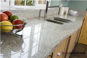 Kashmir White Bar Tops/Cachemire White Island Tops/India Natural Granite Kitchen Countertops