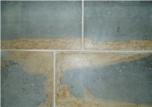 Tumbled Rutland Blue/Buff Tiles