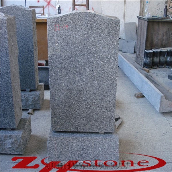 Bacuo White,Balma Grey,Padang Light Granite Single Tombstone&Monument Design ,Headstones, Western Style Tombstones&Monuments