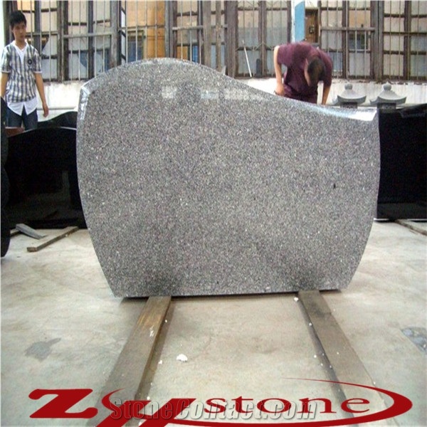 Bacuo White,Balma Grey,Padang Light Granite Single Tombstone&Monument Design ,Headstones, Western Style Tombstones&Monuments