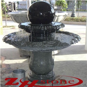 Cheap Granite G654 Floating Ball Fountains, Stone Graden Products Sculptured Fountains, Water Features