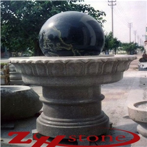 Cheap Granite G654 Floating Ball Fountains, Stone Graden Products Sculptured Fountains, Water Features