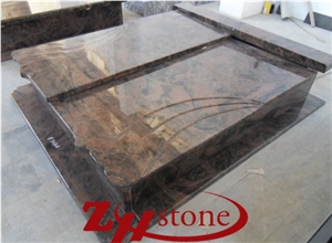 Juparana Pink Granite ,Polished Granite ,Tombstone ,Monument ,Western Style Monuments