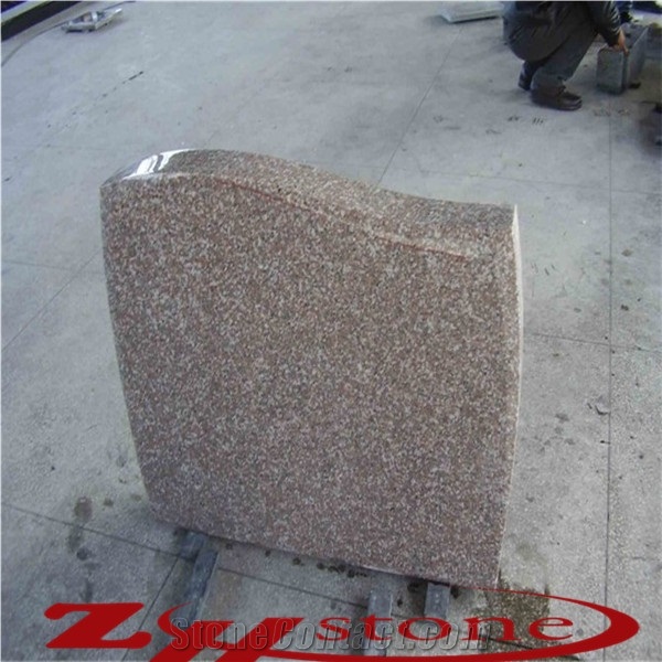 Luna Pearl Granite,Violet Granite G664 Single Tombstone & Monument Design , Western Style Tombstones & Monumnets, Headstones