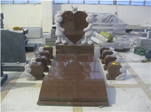 Red Granite Tombstone,Granite Memorial,Granite Mounment,Children Granite Tombstone,Child Tombstone,Headstone,Poland Tombstone,Euro Tombstone,Child Granite